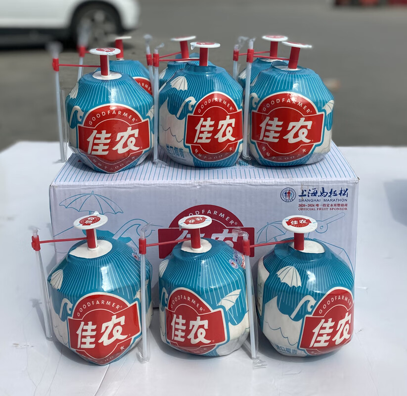 佳农椰青 新鲜椰子 易开口椰青 当季水果椰子 香水耶青 2个装(带口易