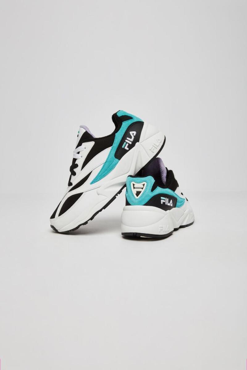 fila斐乐女鞋运动鞋休闲鞋v94m5rm00647 blk/bluc/vltt 10