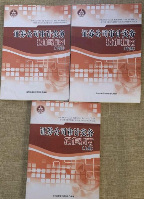 正版现货-证券公司审计实务操作指南 上中下册