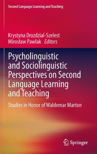 预订 psycholinguistic and sociolinguistic perspectives on second