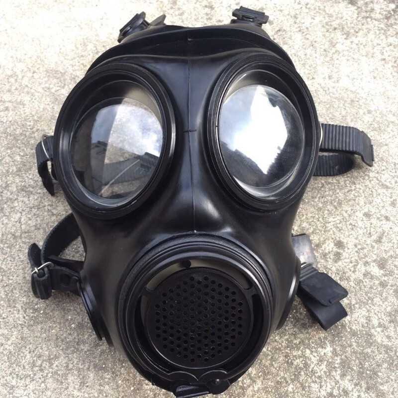 fmj08型防毒面具自吸过滤式mf22防毒面罩英s10防生化活性炭全面罩 单