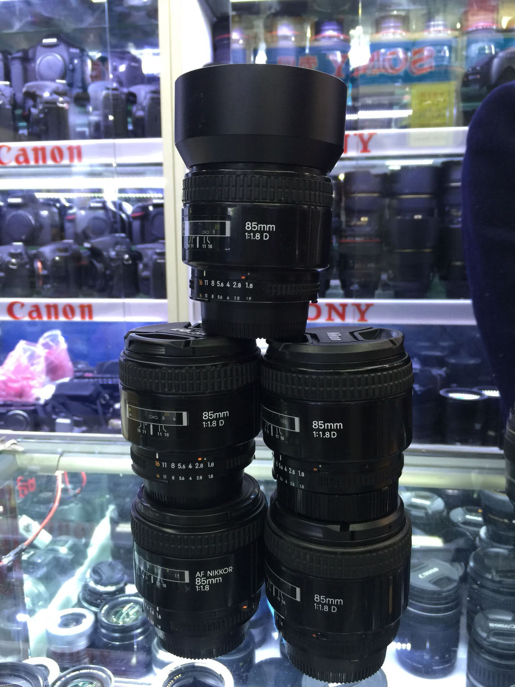 尼康(nikon)85/1.8d 成色99新 人像到货 支持换购50/1.