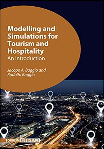 预订modelling and simulations for tourism and hospitality: an