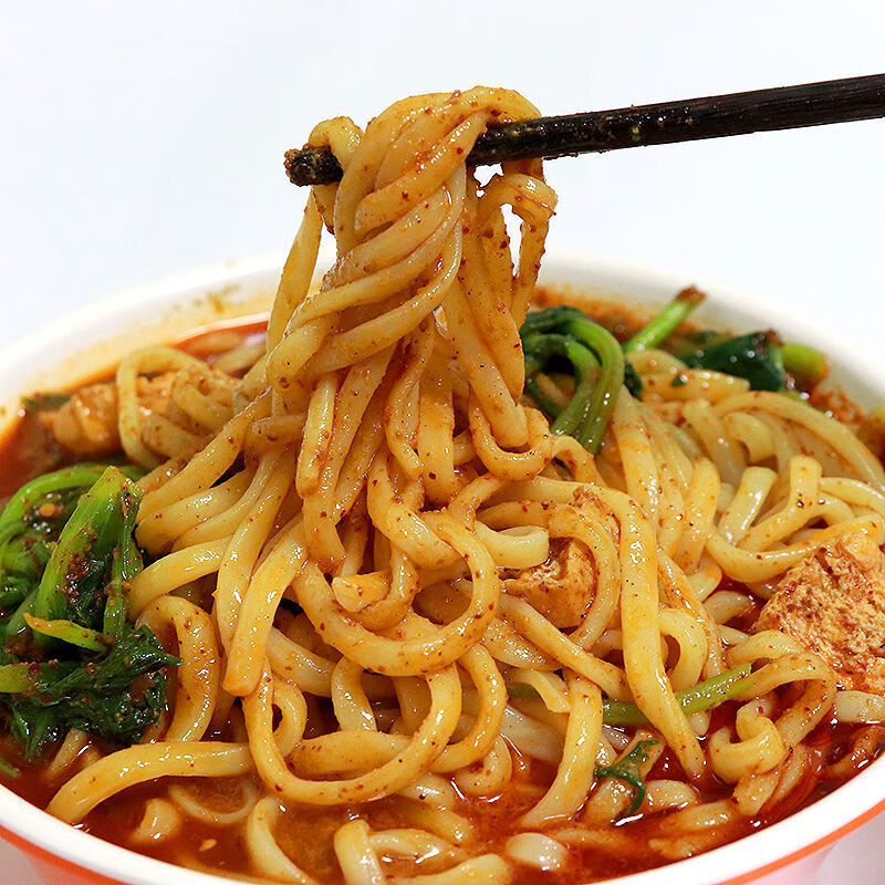 杞里香川味麻辣烫东北特色麻辣烫速食牛筋面老式麻辣玉米面条 麻辣面