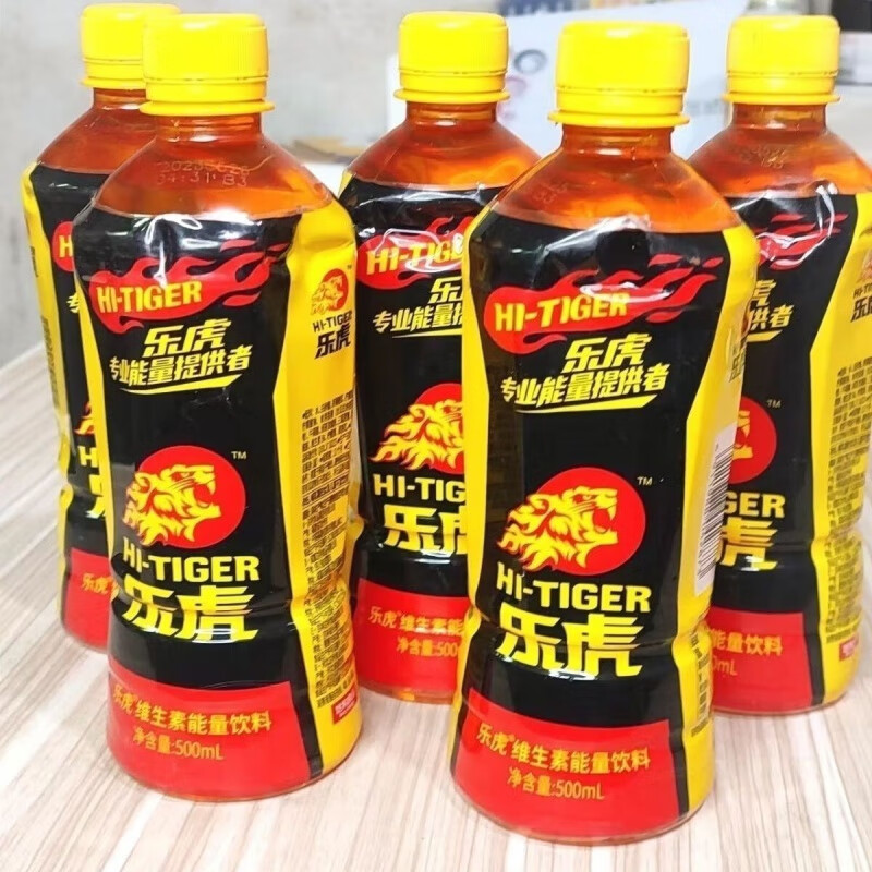 乐虎500毫升12瓶运动型维生素能量饮料 12瓶 500ml 乐虎