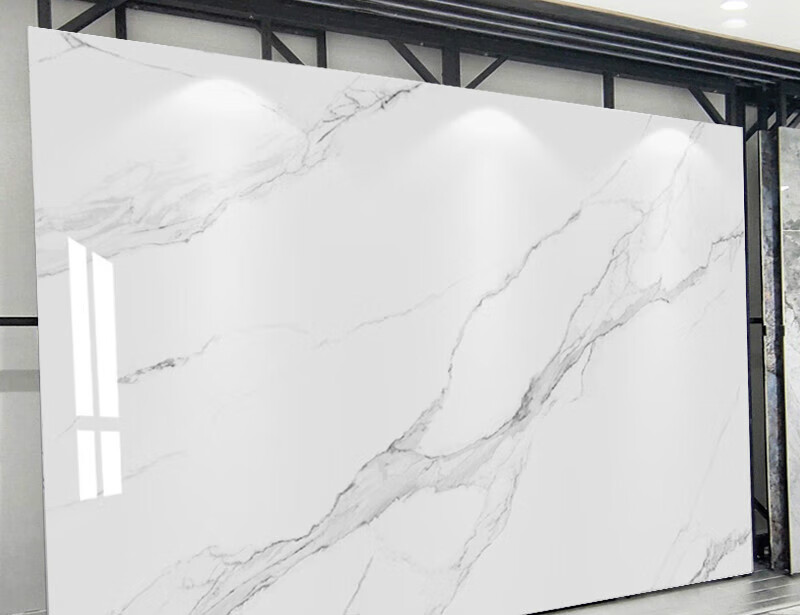 聚益碳晶板电视背景墙仿大理石竹木纤维护墙板仿岩板碳岩板竹炭木饰面