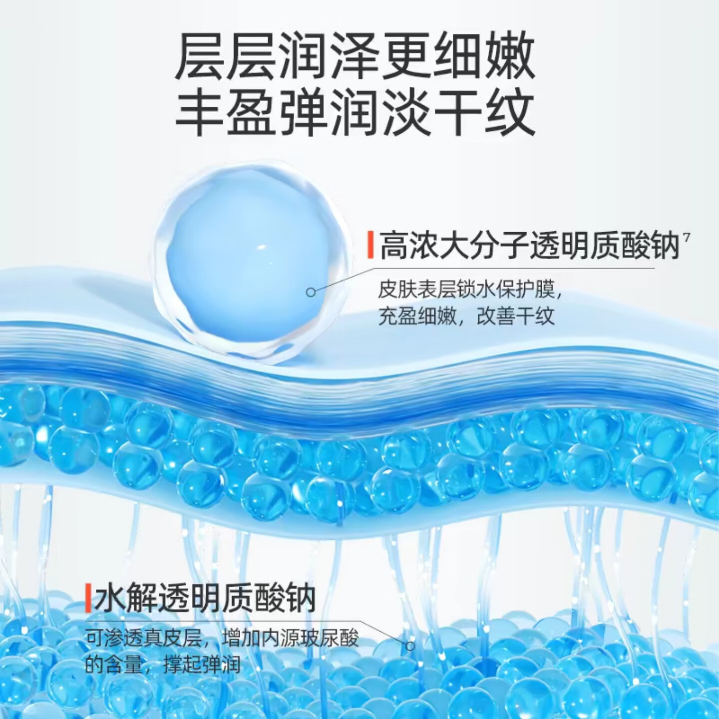 贝润贝润玻尿酸微雕塑颜臻致装 保湿紧致肌肤 送女友 送母亲 玻尿酸微雕塑颜*1盒赠试用2件套 56g