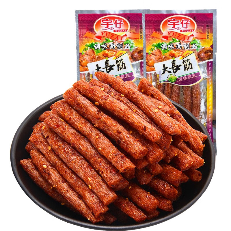 宇仔大长今辣条零食麻辣批发8090后儿时怀旧网红湖南重庆 10包