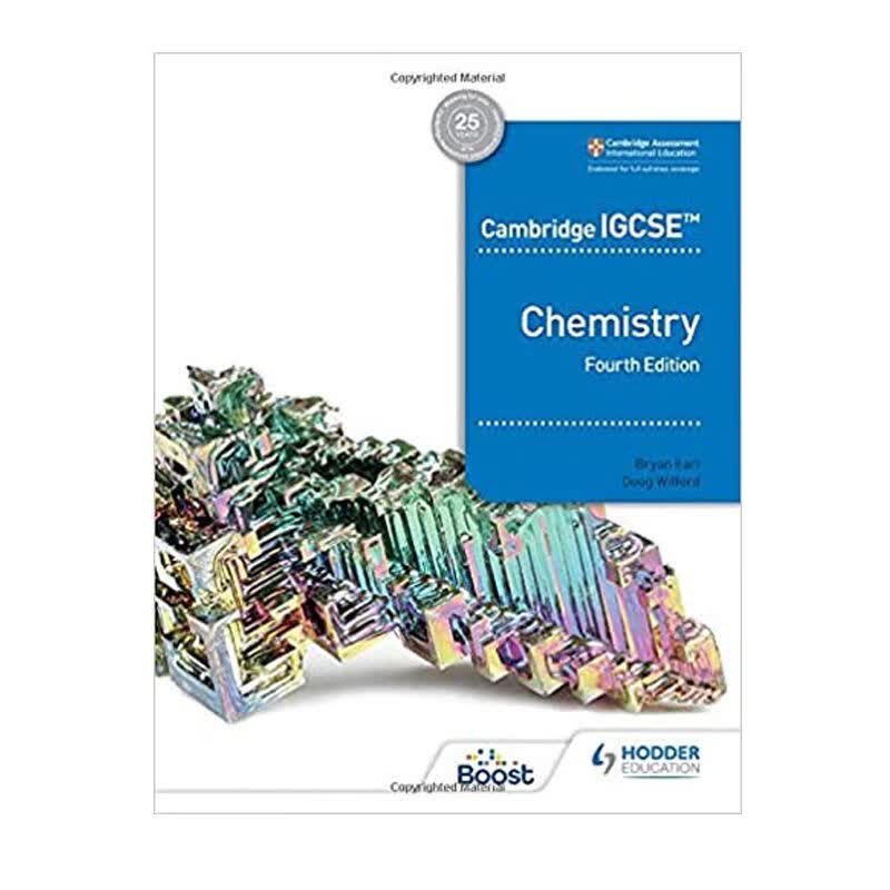 化学Cambridge IGCSE Chemistry 4th A4彩印纸质