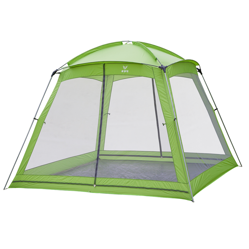 威野营(V-CAMP)户外遮阳棚 大帐篷 透气网纱