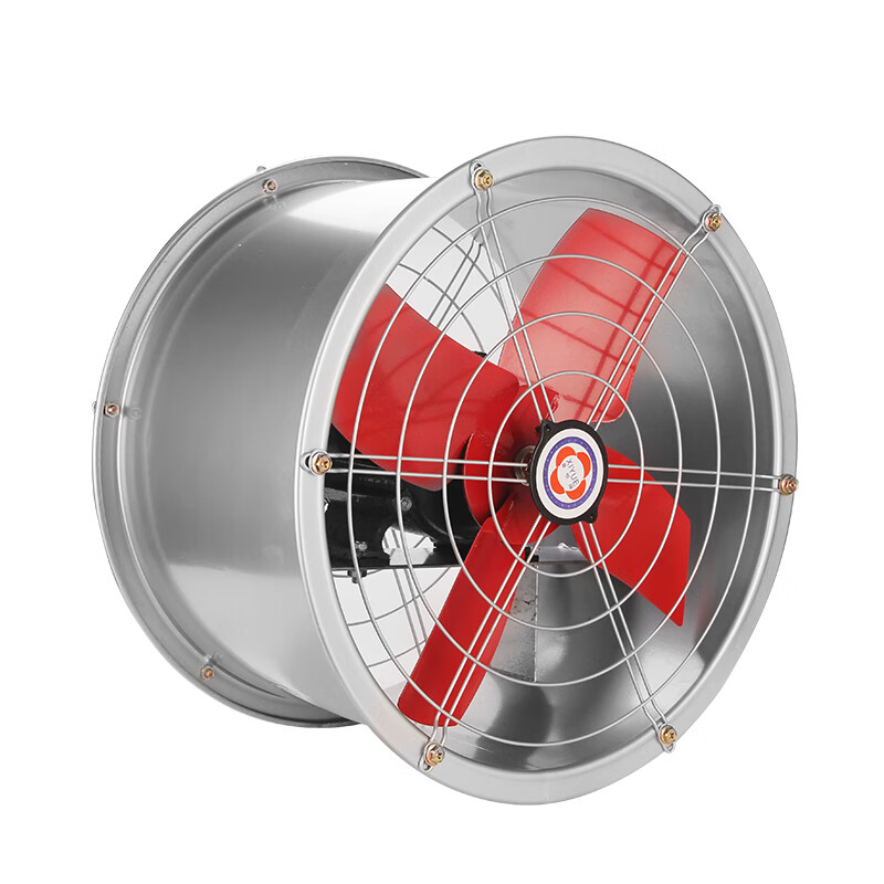 矮牵牛14寸强力圆筒轴流风机工业排气扇厨房抽油烟仓库抽风机220v380v