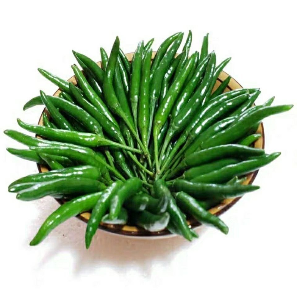 妮姬青小米辣椒新鲜红小米椒薄皮泡椒剁椒朝天椒指天椒尖椒特辣椒 2斤