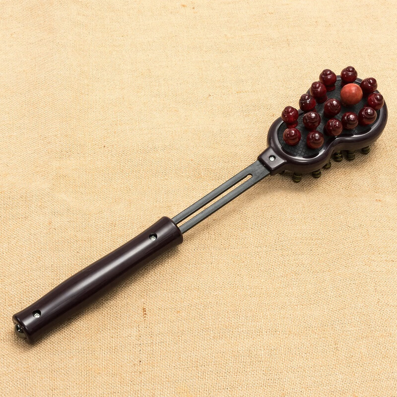 按摩锤敲打锤拍打按摩棒颈部腿部按摩器健身锤敲背捶木质经络锤子