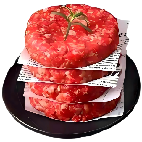 BRIME CUT 谷饲和牛牛肉饼 2.4斤/12片 儿童早餐汉堡馅料肉饼聚会生鲜牛肉