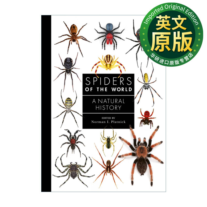 自然史系列 蜘蛛的世界 英文原版 spiders of the world a natural
