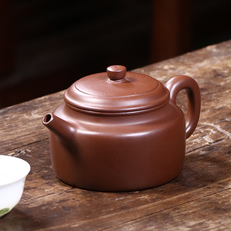 藏壶天下 宜兴紫砂壶纯手工茶壶家藏原矿老紫泥紫砂茶具大亨德钟 220