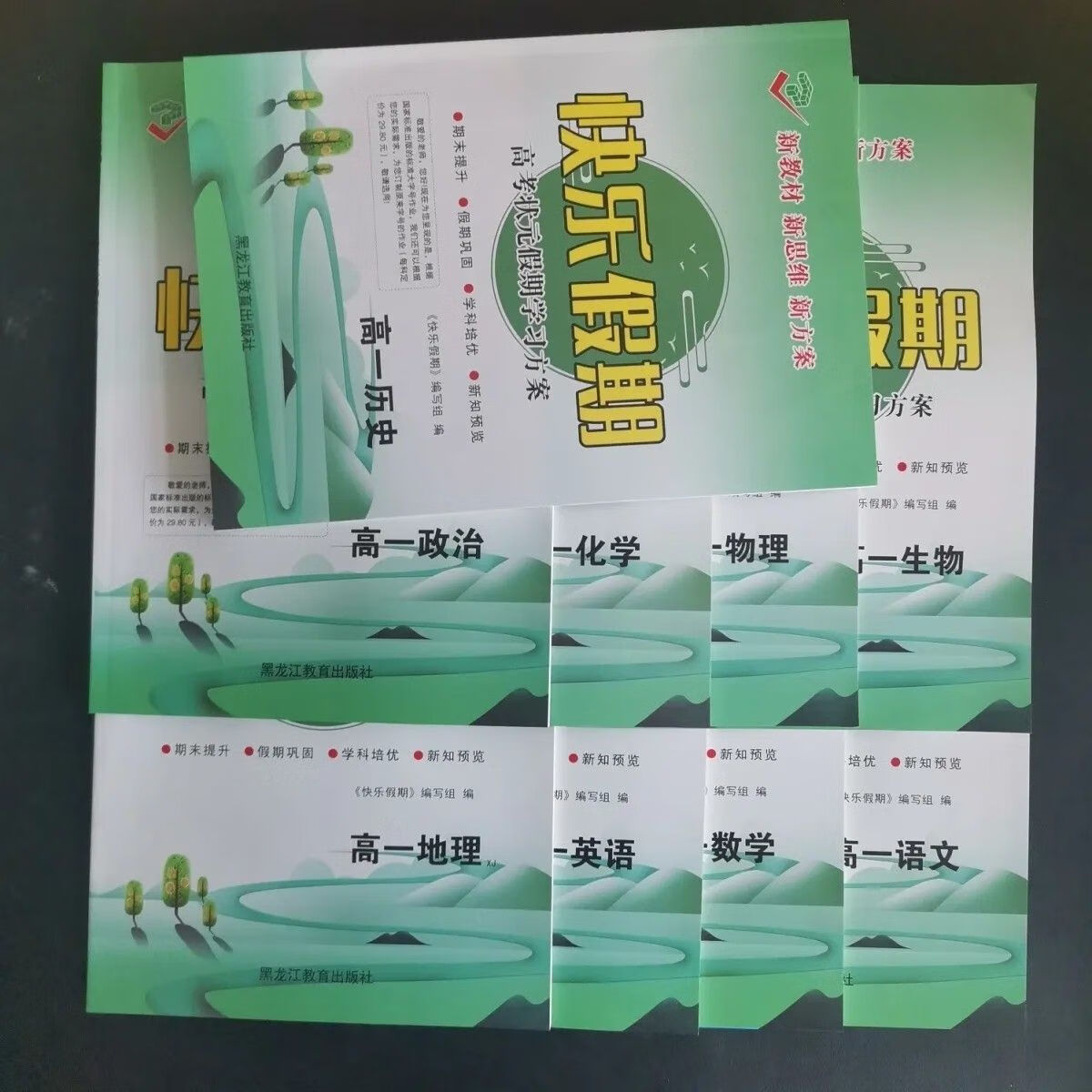 2024快乐假期高考状元假期学习方案 高