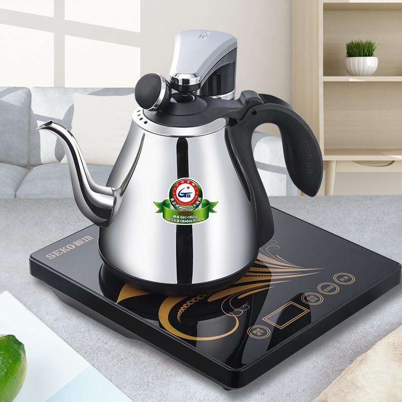 新功  全自动上水电热水壶 茶具功夫茶烧水壶 电茶壶抽水茶具智能304