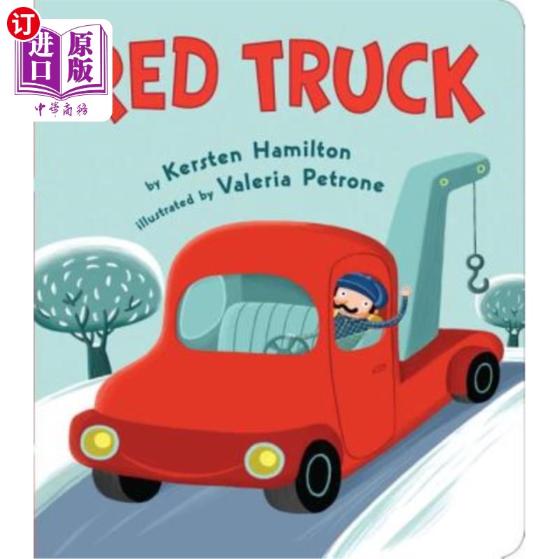 海外直订red truck 红色卡车