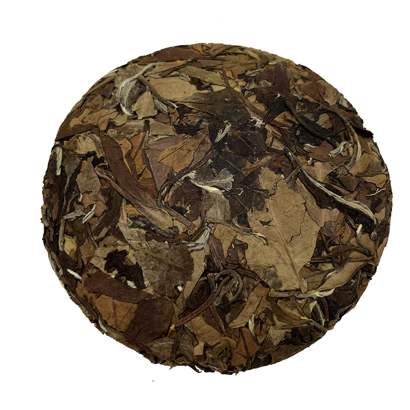 拍3件 沁可茶2014老年老寿眉天然生晒古树原料正宗福建白茶300g*10饼