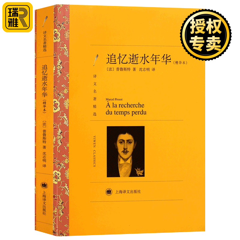 追忆逝水年华 普鲁斯特 中文版原版段落无