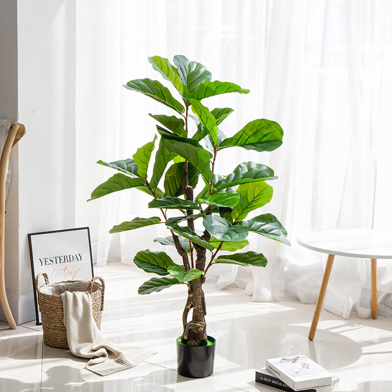 臣埠仿生树装饰北欧植物室内摆件假绿植盆景仿真树大型植物家居客厅摆