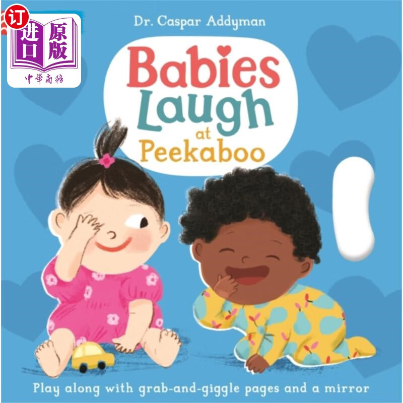 海外直订babies laugh at peekaboo 婴儿会笑躲猫猫