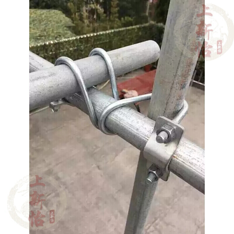 定做32管十字连接扣件 1寸/6分/4分管扣件镀锌脚手架扣件钢管卡扣 乳