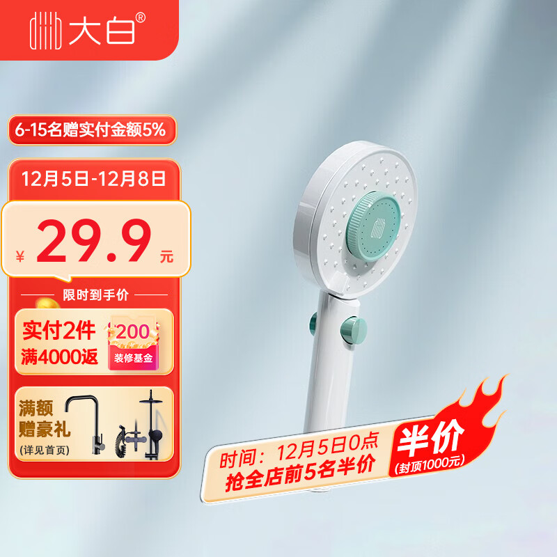 淋浴花洒价格行情实时走势|淋浴花洒价格走势图