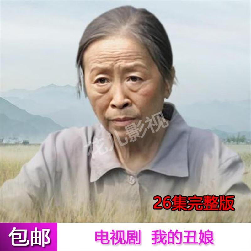 戚迹伦理剧我的丑娘电视连续剧dvd碟片光盘全集张少华 江宏恩 侯天来