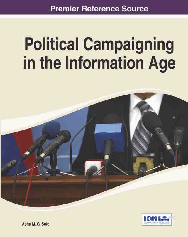 预售 按需印刷 political campaigning in the information age