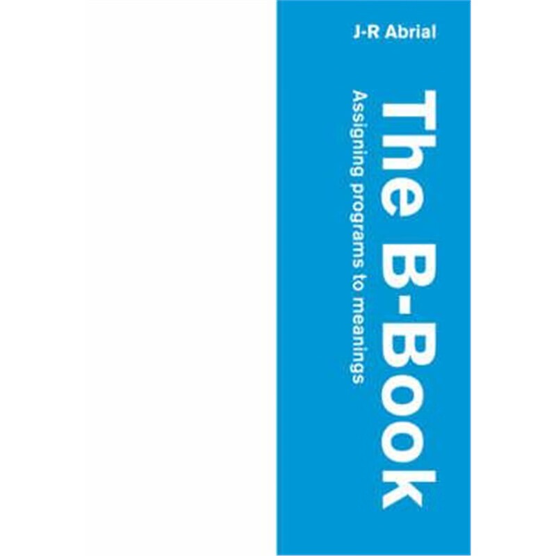 预订the b-book:assigning programs to meanings