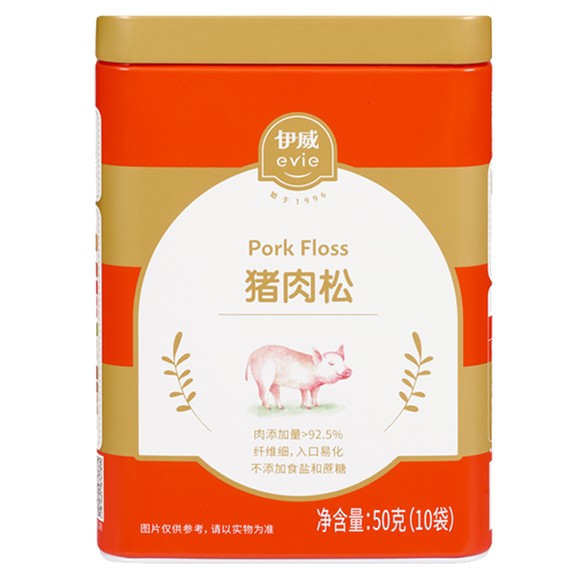 Eastwes 伊威 婴幼儿全机能猪肉松 50g