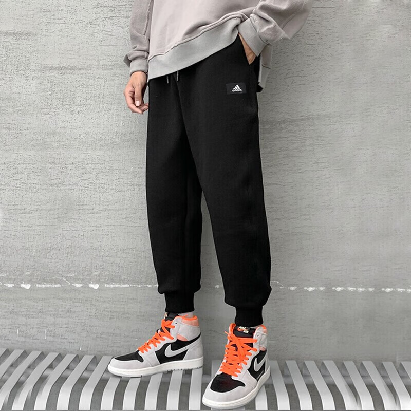 adidas阿迪达斯男阿迪达斯裤子新款运动裤训练跑步休闲裤子小脚裤束脚