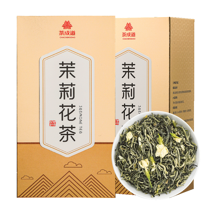 茶成道茉莉花茶,口感鲜爽回甘!