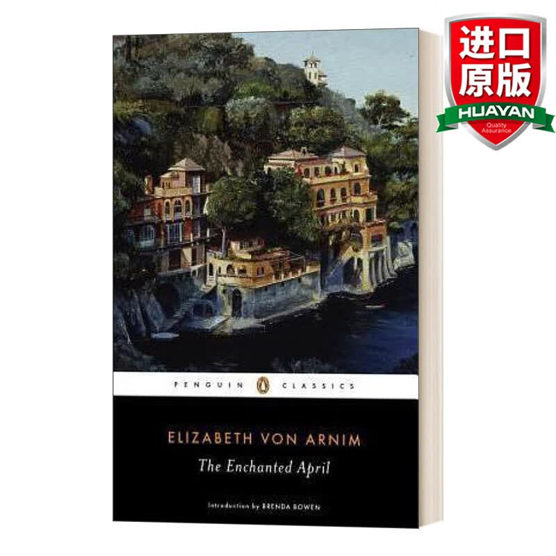 The Enchanted April 英文原版小说 迷人的四月 英文版 进口英语原版书籍