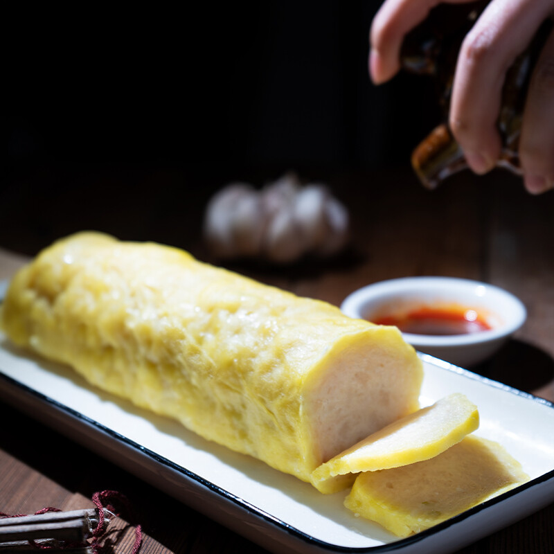 寒宁精制蟠龙菜盘龙菜肉糕卷500g湖北荆门土特产锅食材