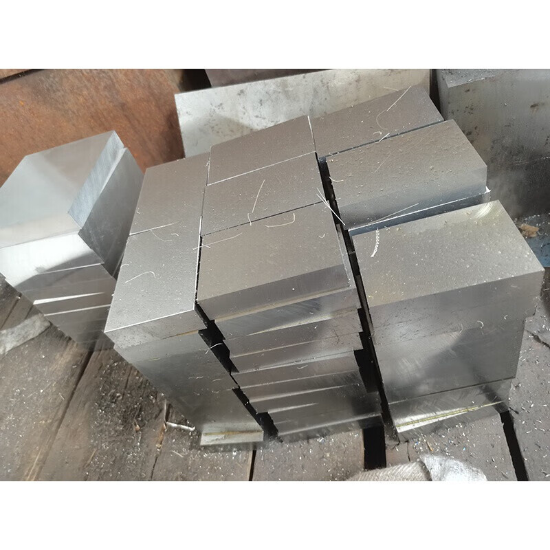 扑哩扑剌模具钢材料45钢板4cr13圆钢精光板 450*300*40 45#钢 倒角c3