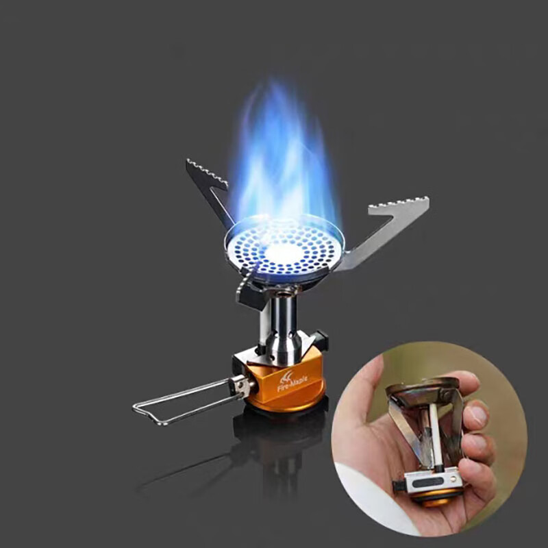 maple)火枫青峰一体式炉头户外应急装备野营便携气炉背包徒步野餐炉具