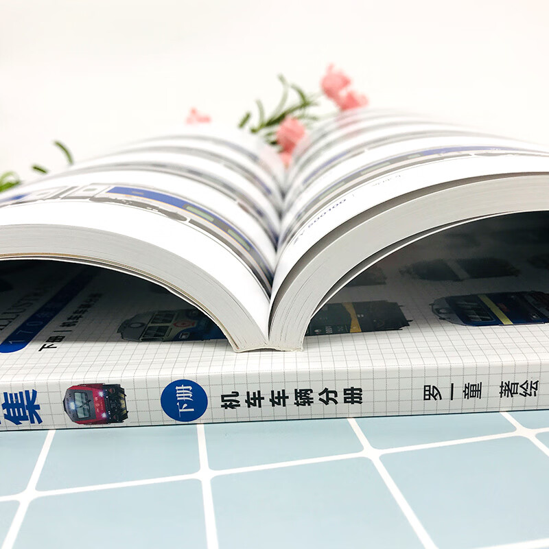 中国火车大图集上下2册 火车动车组内燃机车电力机车复兴号和谐号 图书 册