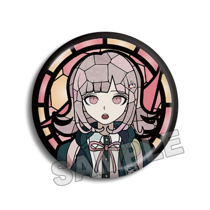 童梦姿弹丸论破v3吧唧徽章 弹丸论破彩窗徽章吧唧挂件狛枝凪斗日向创