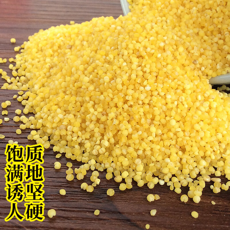 黄小米蔚县小米新米粥小黄米香糯粘稠米脂油月子米5斤