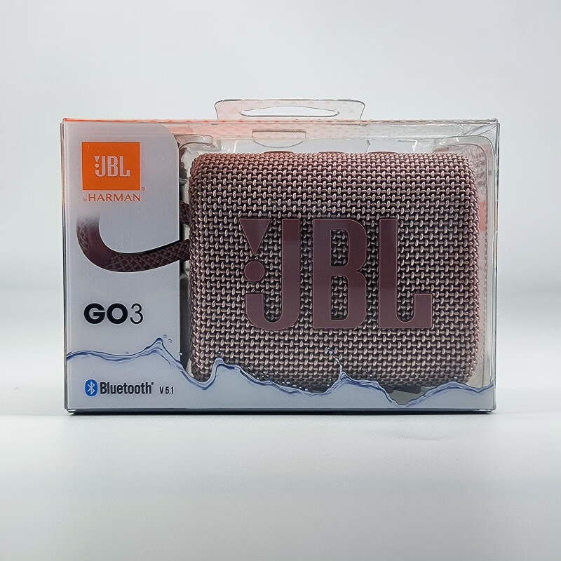 jbl音乐金砖三代迷你低音炮音响便携式户外防水喇叭蓝牙音箱 jbl go3