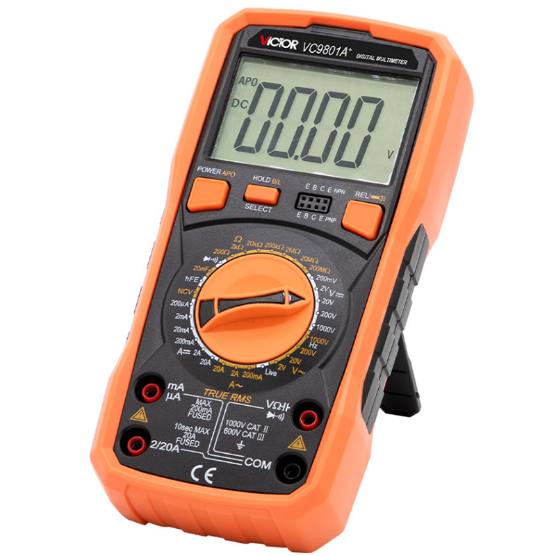 胜利数字万用表vc9801a vc9802a  vc9803a  vc9804a  vc9805a  v