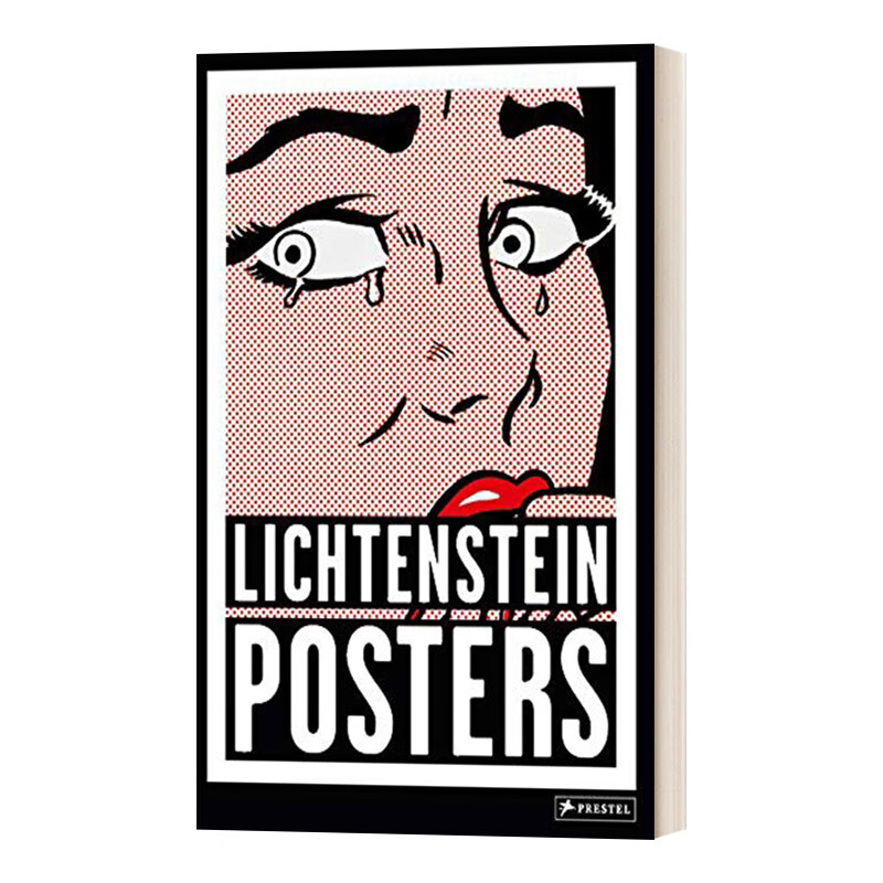 进口原版书 lichtenstein posters 利希滕斯坦海报