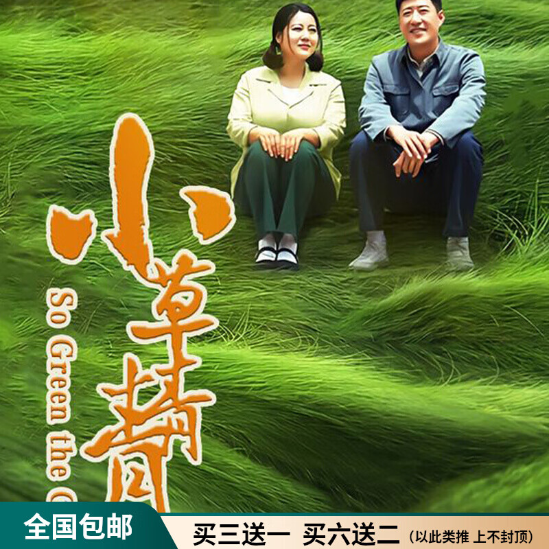 程驼(chengtuo)农村剧小草青青电视连续剧dvd碟片光盘完整版于震