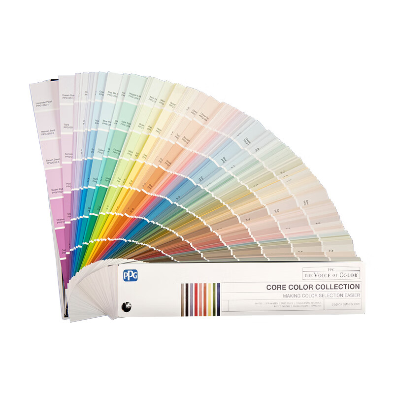 大师【色卡】ppg大师漆 180色炫彩色卡 大师漆选色专用 2108色全色号