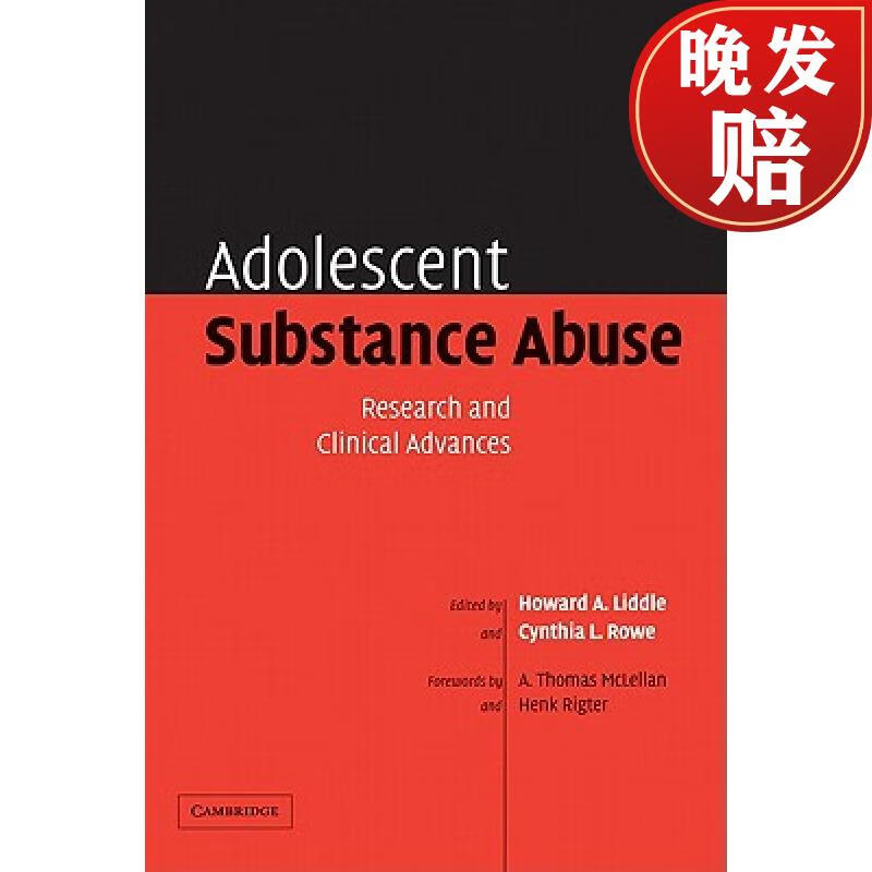 【4周达】adolescent substance abuse: research and clinical