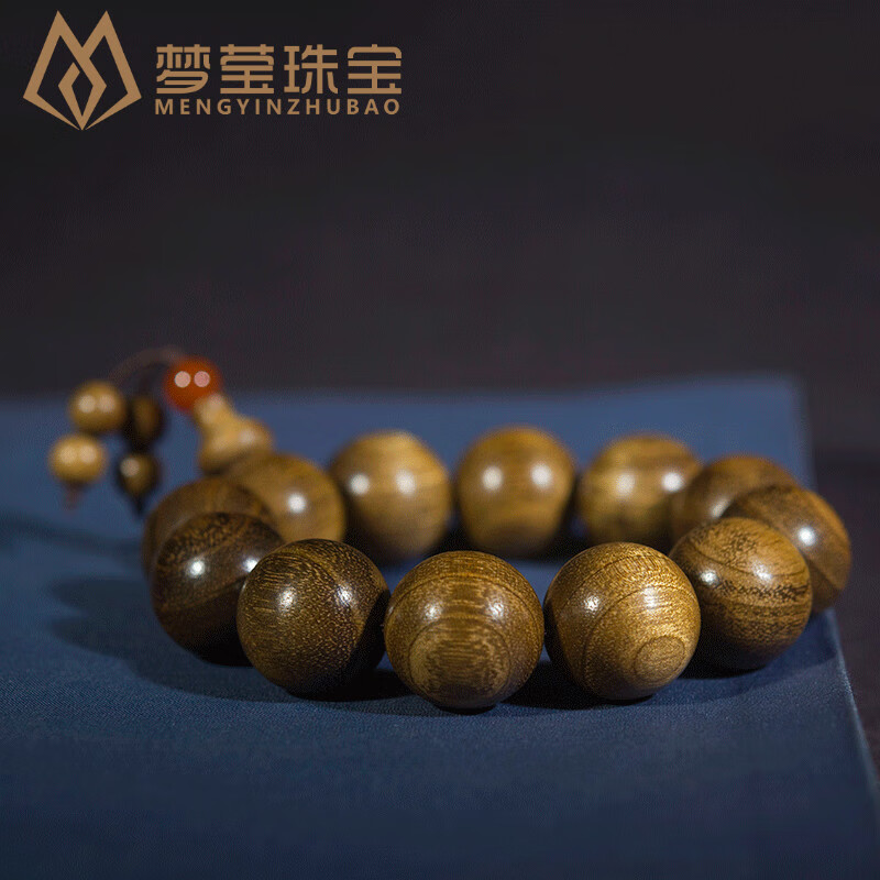 gmay【虎皮纹】金丝楠木手串 男老料高油性2.