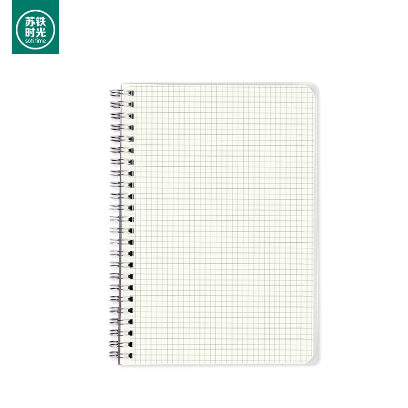 苏铁时光(soti time)线圈本笔记本记事本子简约手帐本网格本英语本
